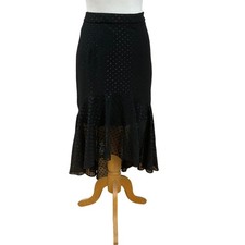 Coast Black Polka Dot Midi