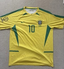 Brazil 2002 - RIVALDO shirt #10 XXL