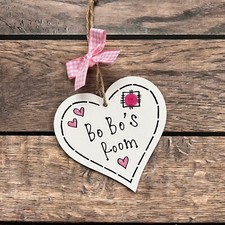 Girls Door Sign Name Plaque