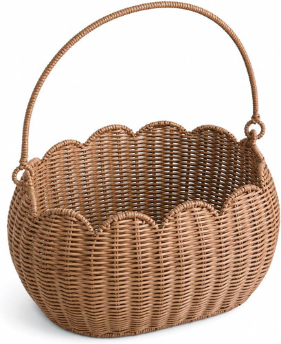 Large wicker picnic basket - picnic,