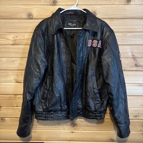 Vintage genuine leather full - leather,