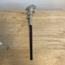 Harry Potter Magic Wand Lucius Malfoy Snake Head Stick Cosplay lights & sounds