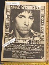BRUCE SPRINGSTEEN 1981 Wembley