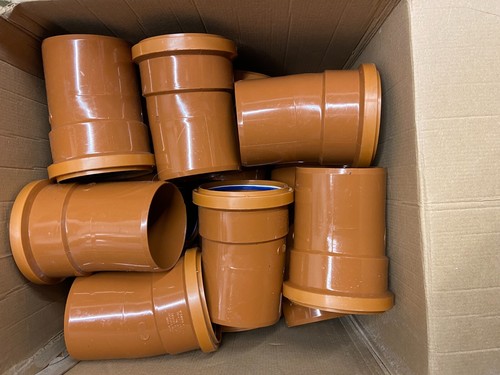Underground drainage pipes