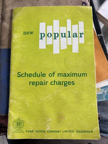 Ford popular 100e schedule - popular, of
