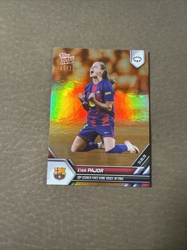 Topps now 2026 uwcl - now, 25-2026