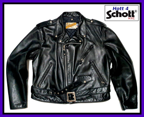 Classic schott heavy black - classic,