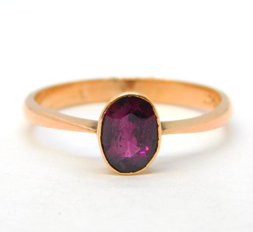 Edwardian 9ct rose gold - rose,