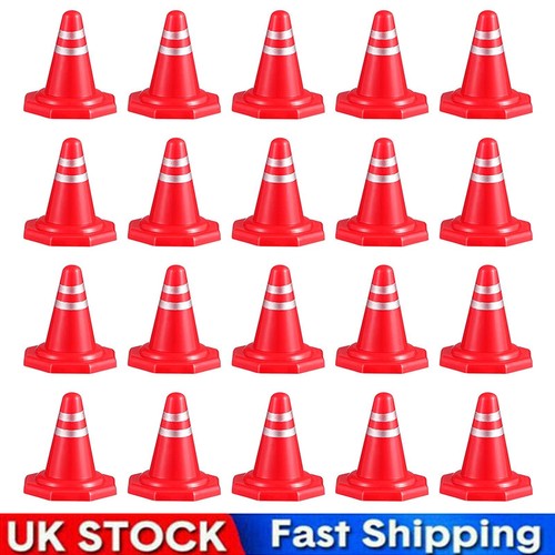20pcs miniature traffic cones - 20pcs,
