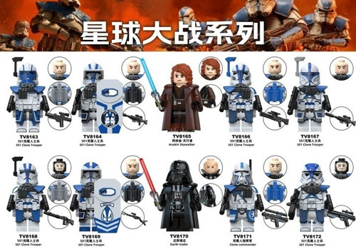 Custom lego anakin - lego, skywalker