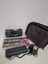 Atari Lynx II Bundle Console power pack carry bag travel power pack and 6 games