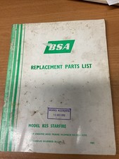 BSA Spitfire B25 motorcycle