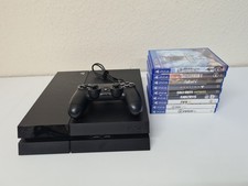 Sony PS4 Playstation 4 Console 500GB With Controller And 9 Games: Firmware 10.71