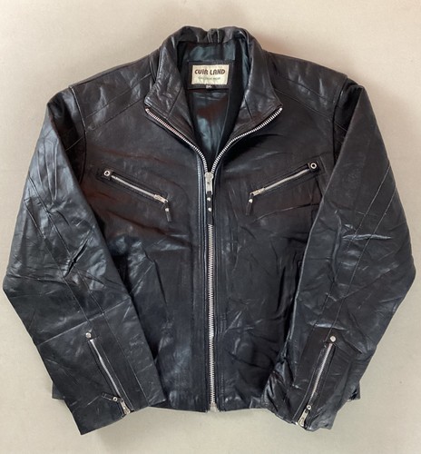 Vintage leather biker - vintage,