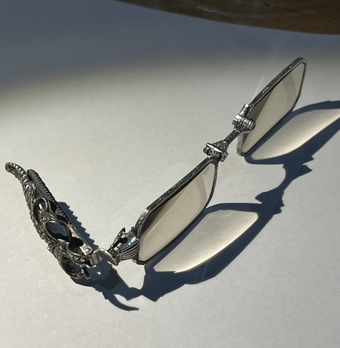 Antique folding lorgnette - antique,