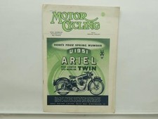 April 1951 Motorcycling