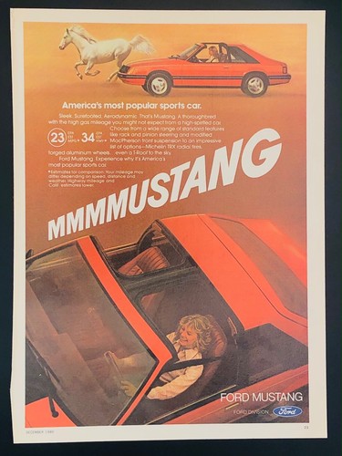 Original ford 1980 red - 1980, mustang