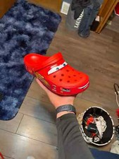 NEW Lightning McQueen Clog Adult Shoe Limited Classic Disney No Lightup