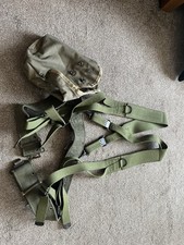 Skeleton Set Of Webbing Belt , Straps And Water bottle Pouch Mix Match