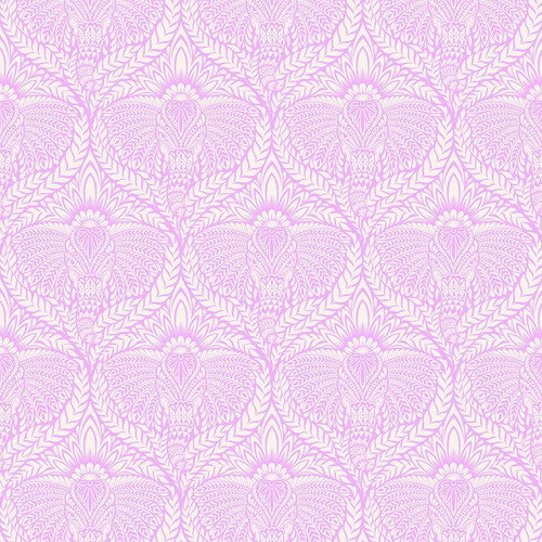 Tula pink fabric - pink, deity