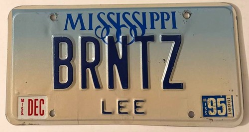Brntz vanity license plate - brntz,