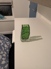 WHITEFRIARS GLASS COFFIN VASE