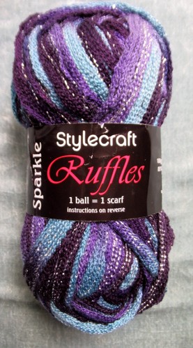 Stylecraft ruffles mesh lace - ruffles,