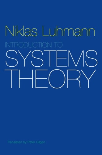Introduction systems theory - to,