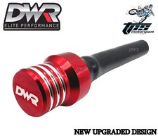 DWR RED MOTORCYCLE FUEL TANK