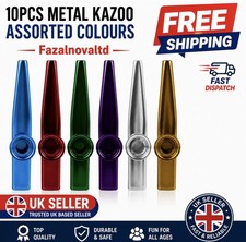 Metal Kazoo with 5 Pcs Flute