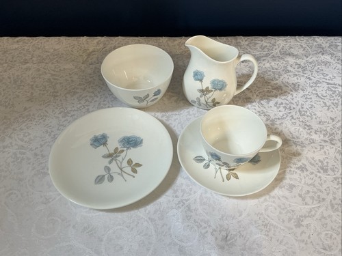 Wedgewood ice rose bone - wedgewood/ice, rose/bone
