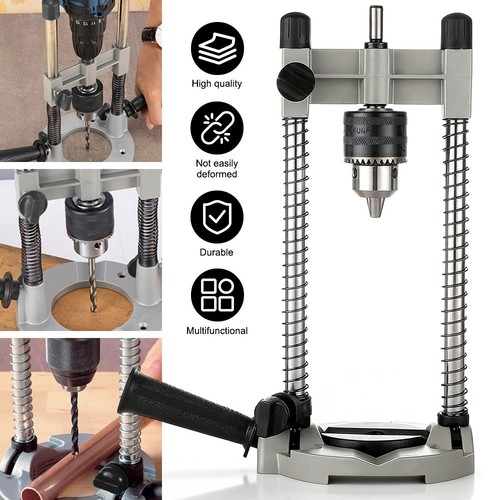 Drill stand with auxiliary - drill,