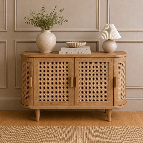 Solid mango wood sideboard - mango,