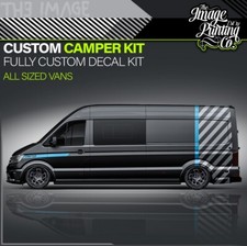 CUSTOM Camper Vinyl Decal Kit I  ALL VANS I Sprinter Transit Boxer I AIR RELEASE