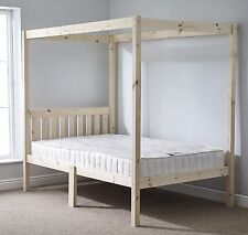 Four Poster Bed Frame - 4ft 6 Double 4 Poster Bed (EB50)