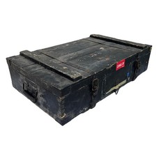 Black Military Ammo Crate