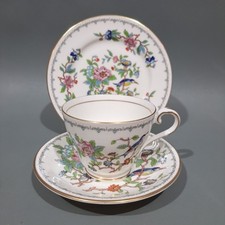 Aynsley Bone China “ Pembroke  “  Tea Cup, Saucer & Plate Trio