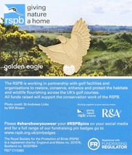 RSPB Pin Badge GNaH Special Golf Golden Eagle (2021 Release) P02907