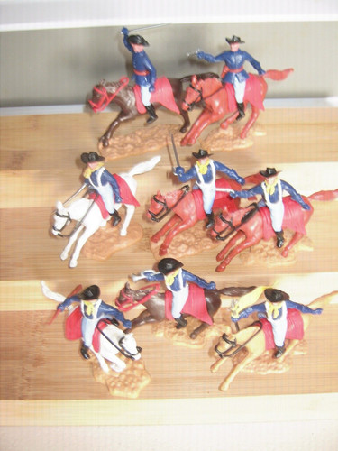Timpo 7th cavalry mounted set