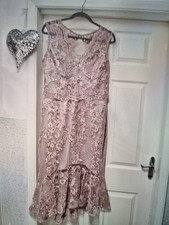 🎀🌷Beutiful Ladies Vip Lipsy Occasion Dress Size 14 Bnwt🎀🌷