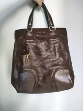 CELINE Les Cuirs Brown Leather
