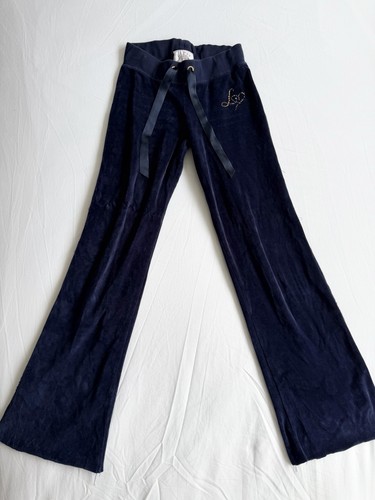 Vintage lipsy velour - velour, navy