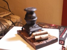 still bank pot belly stove cast iron display / free U.S.A. shipping / vintage