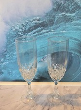 Pair of Cristal d'arques Cut