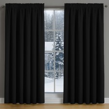 Thermal Curtains Blackout Winter Curtain Cold Blocking Thickened Curtains Panels