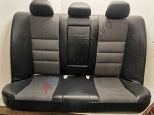 Mercedes C Class 07-14 W204 Saloon Complete Rear Seat Back and Base Half Leather