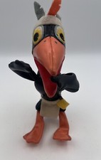 Magpie Heckle Jeckle Sawdust Stuffed Animal Figure Doll Toy Vintage