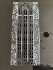 Haida Cribbage Board