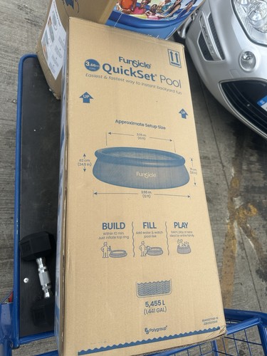 Funsicle quickset pool 12ft - funsicle,