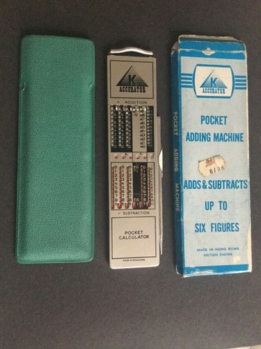 Accurator pocket adding - accurator.,